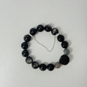 Obsidian Aura Shield Bracelet