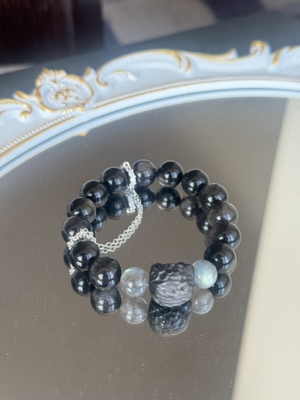 Obsidian Aura Shield Bracelet - Image 2
