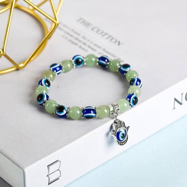 NO.9  Evil Eye Bead Bracelet - Image 3