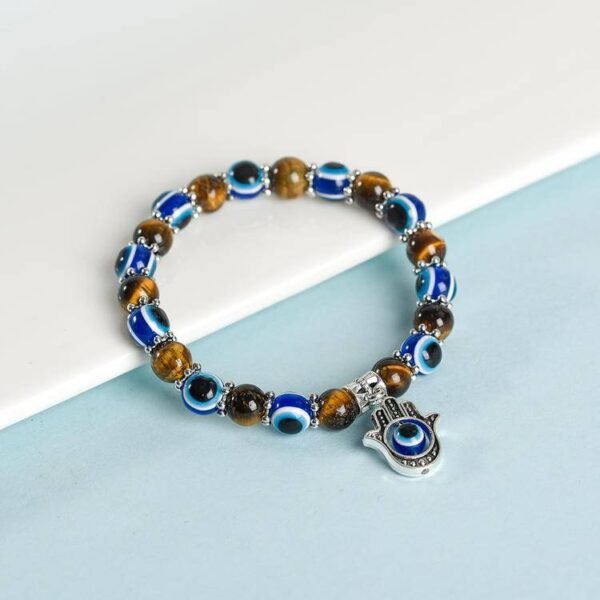 NO.9  Evil Eye Bead Bracelet - Image 4